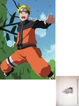 Naruto тетрадь на пружине