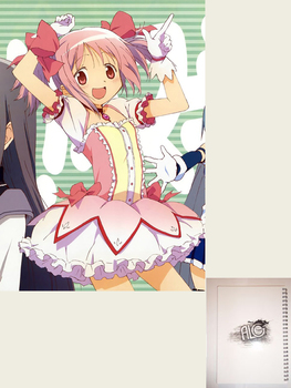 Puella Magi Madoka Magica тетрадь на пружине