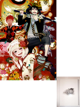 Ao no exorcist тетрадь на пружине