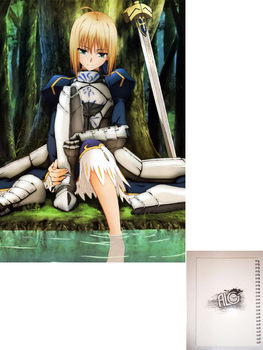 Fate zero тетрадь на пружине