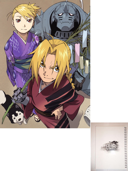 FMA тетрадь на пружине