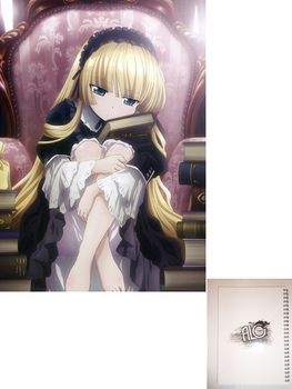 Gosick тетрадь на пружине
