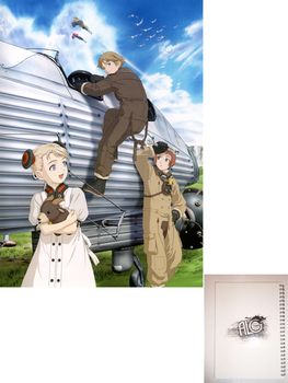 Last Exile тетрадь на пружине