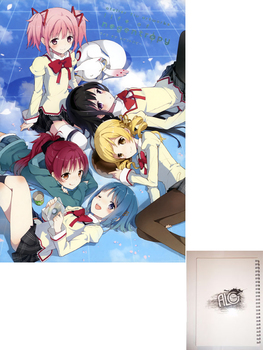 Puella Magi Madoka Magica тетрадь на пружине