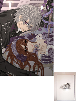 Vampire Knight тетрадь на пружине
