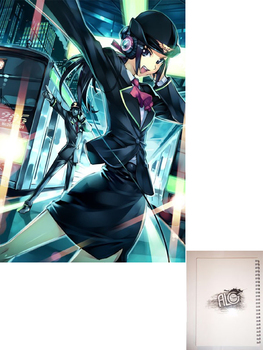 Vocaloid тетрадь на пружине