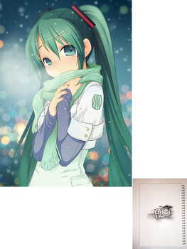 Vocaloid тетрадь на пружине