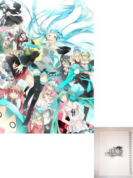 Vocaloid тетрадь на пружине