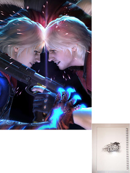 Devil May Cry тетрадь на пружине
