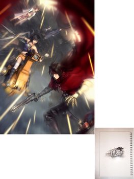 Final Fantasy 7 тетрадь на пружине