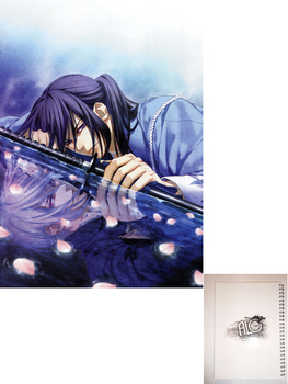 Hakuouki Shinsengumi Kitan тетрадь на пружине
