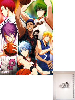 Kuroko no Basket тетрадь на пружине
