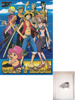 One Piece тетрадь на пружине
