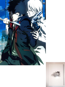 Psycho-Pass тетрадь на пружине