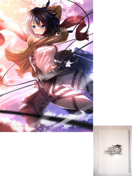 Shingeki no Kyojin тетрадь на пружине