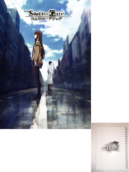 Steins Gate тетрадь на пружине