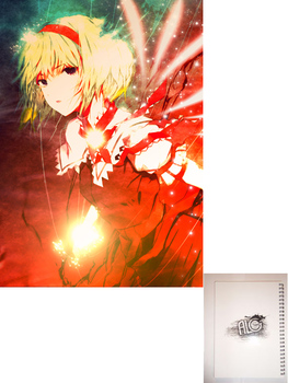 Touhou Project тетрадь на пружине