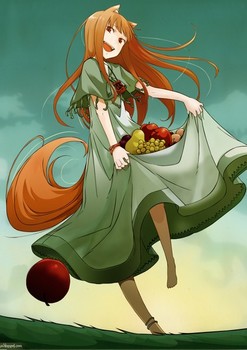 Spice and Wolf тетрадь на пружине