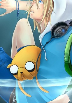 Adventure Time тетрадь на пружине