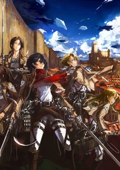 Shingeki no Kyojin тетрадь на пружине