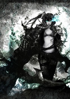 Black Rock Shooter тетрадь на пружине
