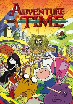 Adventure Time тетрадь на пружине