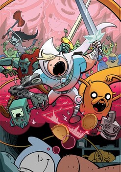 Adventure Time тетрадь на пружине