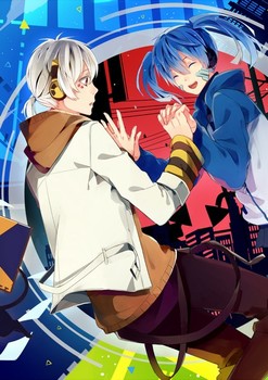 Vocaloid тетрадь на пружине
