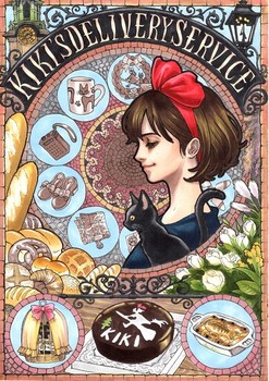 Ghibli тетрадь на пружине