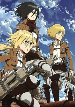 Shingeki no Kyojin тетрадь на пружине