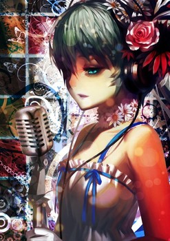 Vocaloid тетрадь на пружине