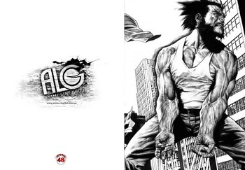 Wolverine тетрадь на скобе