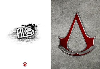 Assassin’s Creed тетрадь на скобе