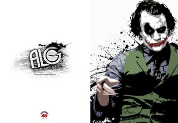 Joker зошит на скобі