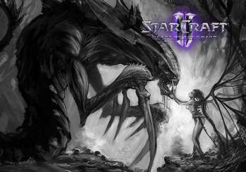 Обложка Star Craft 2