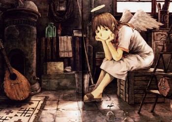 Обложка Haibane Renmei