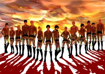 Обложка Shingeki no Kyojin