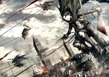 Обложка Shingeki no Kyojin