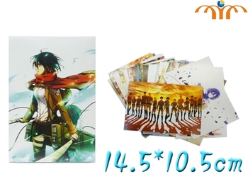 Shingeki no Kyojin / Attack on Titan открытка