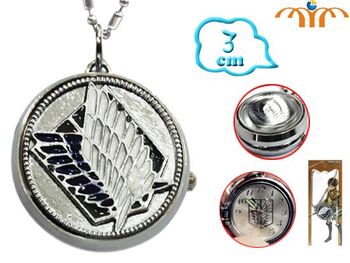 Shingeki no Kyojin / Attack on Titan Anime Necklace Watch