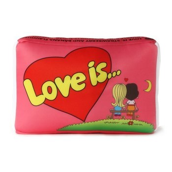 Love is... подушка 30х20х15 красная