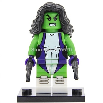 Минифигурка Женщина-Халк / She-Hulk
