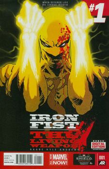 Iron Fist. The Living Weapon #1 Cover A 1st Ptg Regular Kaare Andrews Cover