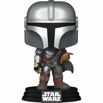 Pop! Star Wars: The Book of Boba Fett - The Mandalorian with Pouch [#585]