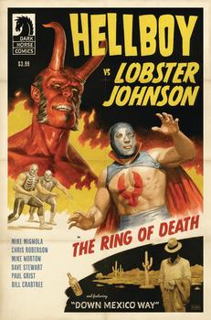 Hellboy vs. Lobster Johnson. The Ring of Death One Shot