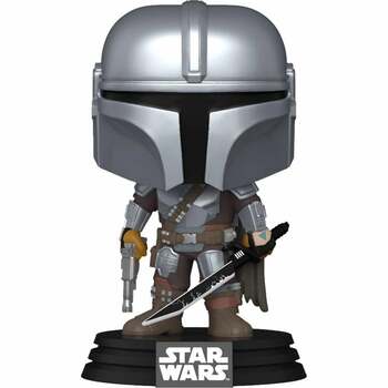 Pop! Star Wars: The Mandalorian - The Mandalorian with Darksaber [#663]