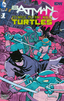Batman/Teenage Mutant Ninja Turtles #1 Cover B Midtown Exclusive Cliff Chiang Color Variant Cover