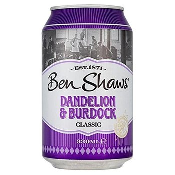 Ben Shaws Dandelion & Burdock Безалкогольный Пивной Лимонад Одуванчик и Лопух (Банка 330 мл)