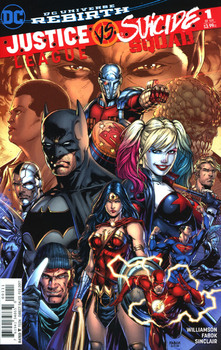 DC Universe Rebirth. Justice League vs. Suicide Squad #1 Cover A Regular Jason Fabok Cover