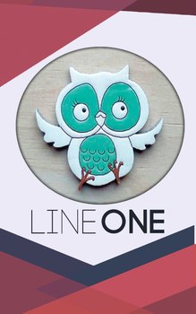 Деревянный значок Сова / Owl